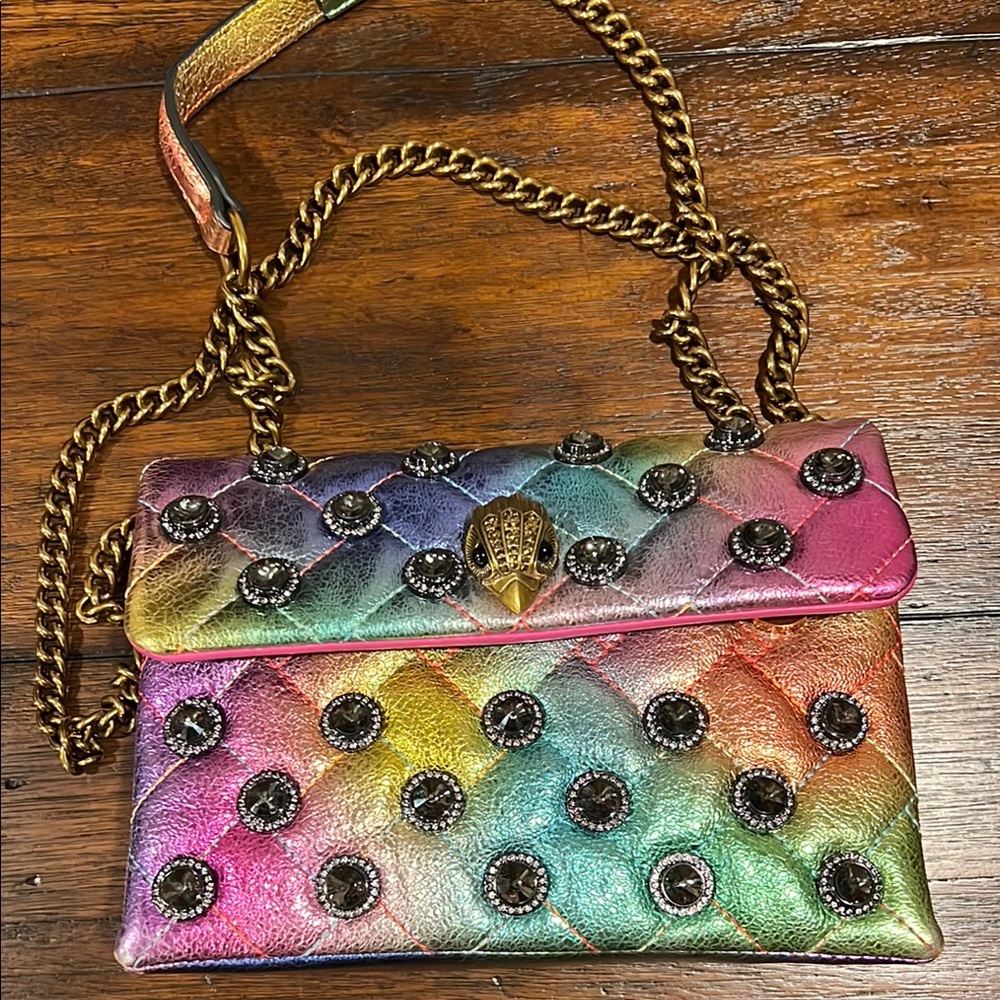 Multicolor Quilted Women's Bag